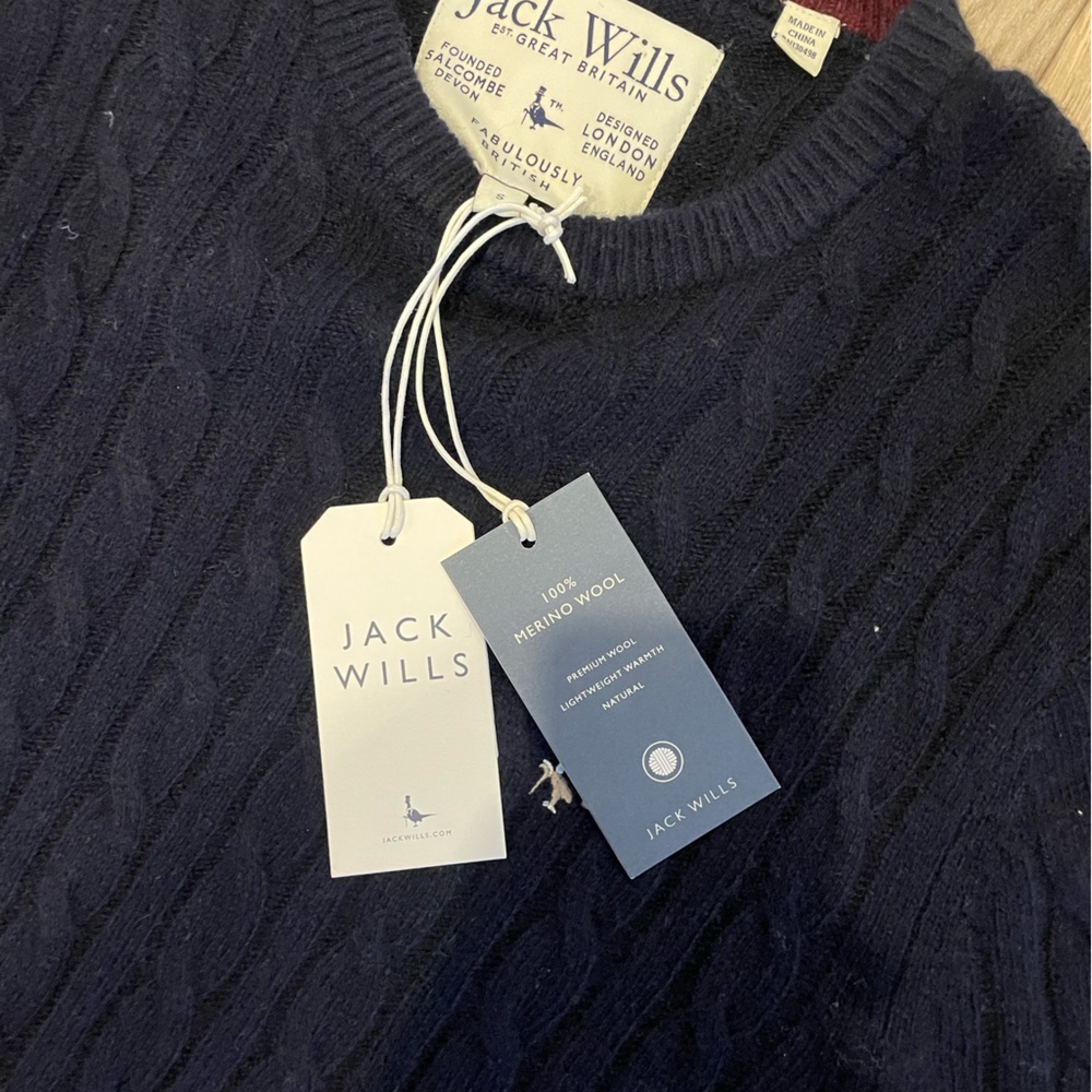 Jack Wills Wool Crewneck Sweater
